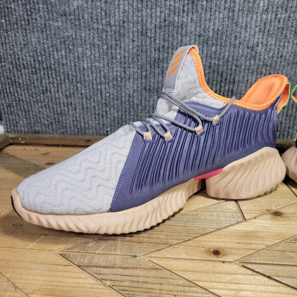 Men adidas Alphabounce Instinct Mens 12 Clima Trace Blue Sneaker Running Shoes - Picture 5 of 12